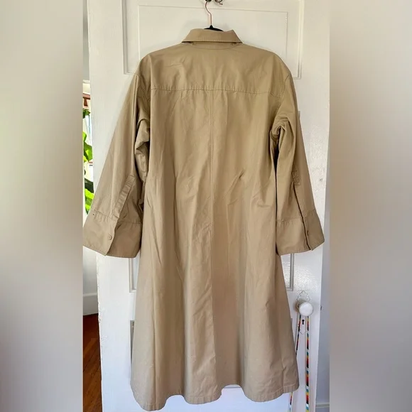 Uniqlo x JW Anderson collaboration canvas dress Sz Small/ fits boxy 100% cotton - Picture 4 of 8